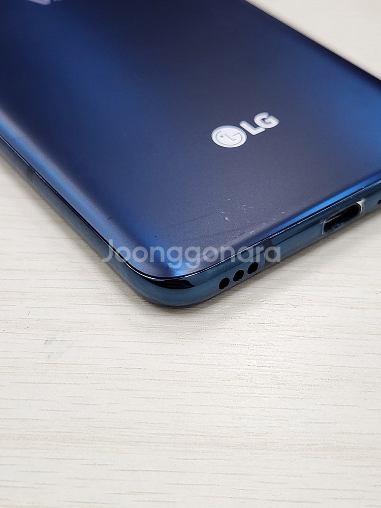 LG V40 블루색상 128용량 상태좋은 무잔상 단말기...--5