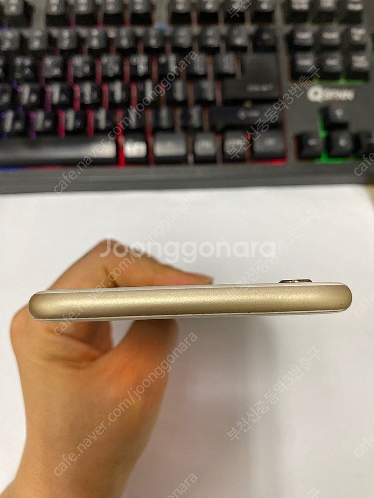 205446 아이폰6S플러스 아이폰6S+ 골드 외관깔끔...--3