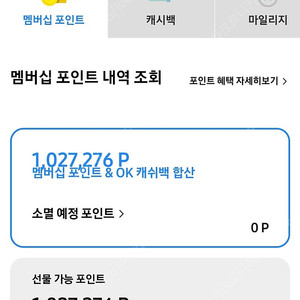 삼성전자 108만 포인트 팝니다