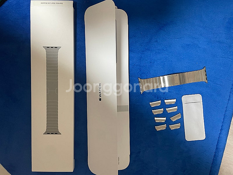 애플워치 정품 링크브레이슬릿 38mm(40, 41호환)--0