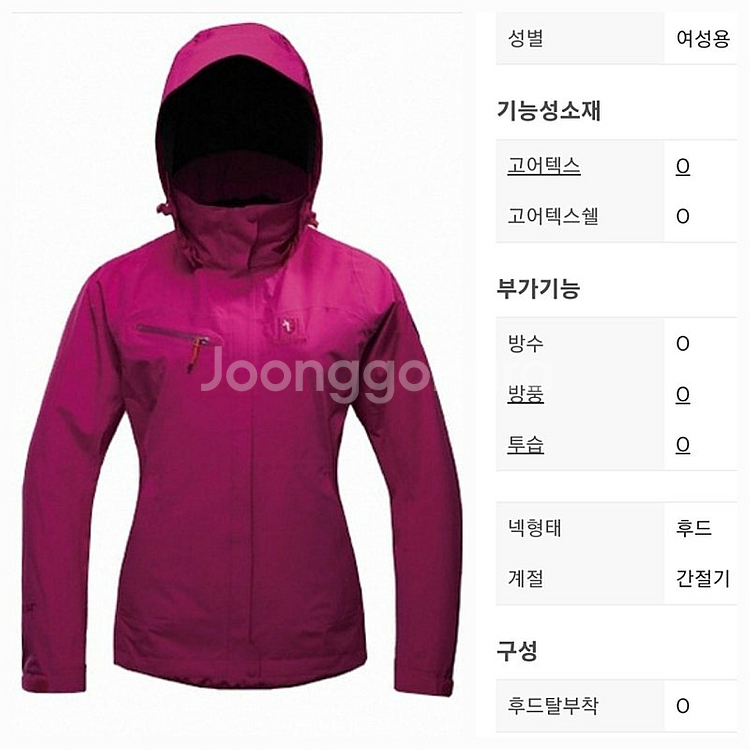 블랙야크 고어텍스 자켓 3만--9