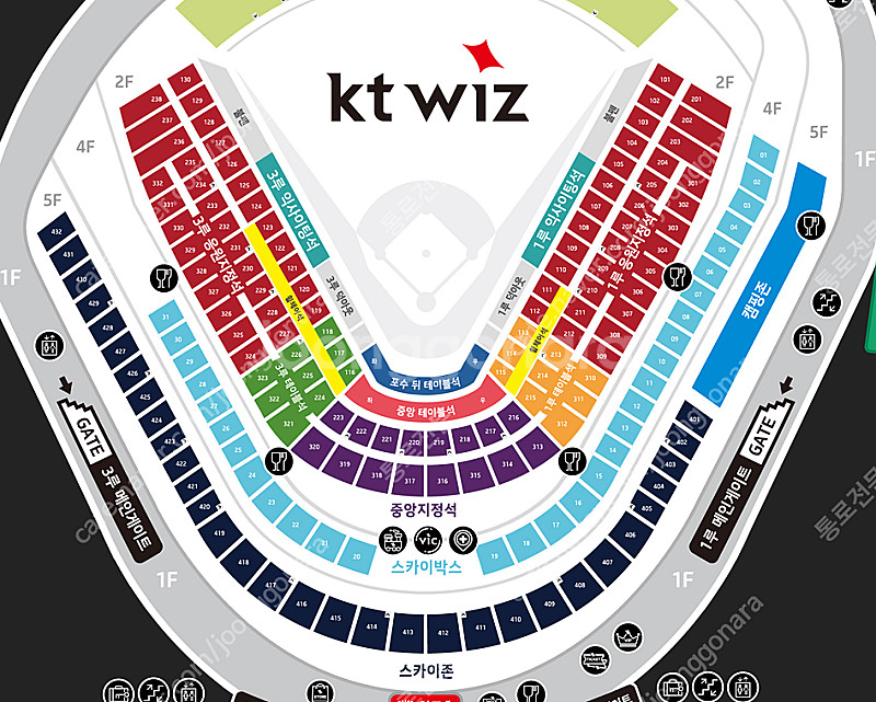 7월 20일 일요일 수원 프로야구 kt vs 한화 3루...--0