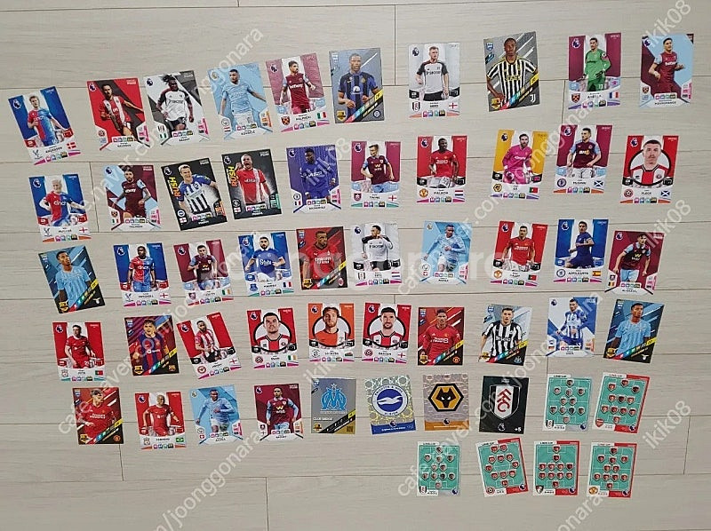 (새것) 파니니 카드 220장 epl 프리미어리그 축구...--7