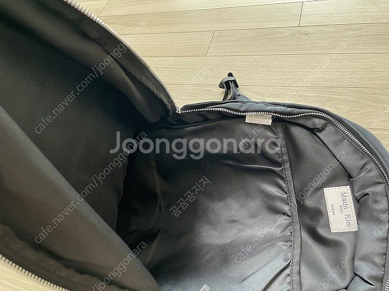 새제품 마뗑킴 블랙 백팩 광주광역시--4