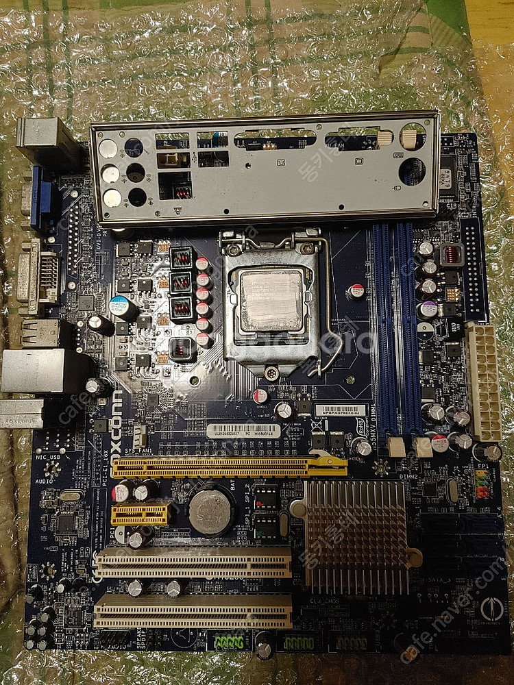 i3-540 (클락데일) CPU/보드/쿨러/백판넬 (편...--1