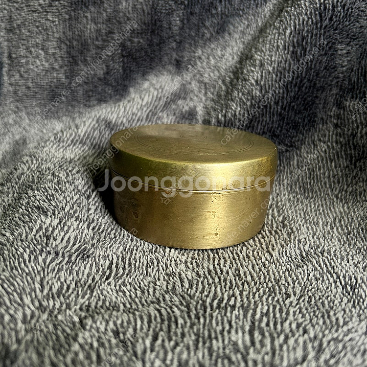 우리나라 옛날 빈티지 놋쇠 신주 향합 팝니다--2