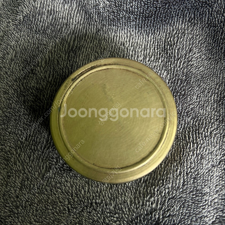 우리나라 옛날 빈티지 놋쇠 신주 향합 팝니다--6