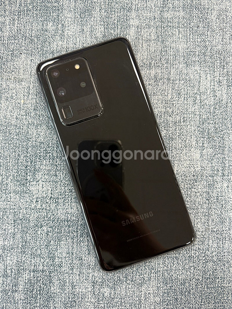 갤럭시S20울트라 블랙 265G 미파손 깨끗한 상태좋은 단말기 검수완료 정상작동 17만 판매해요--1