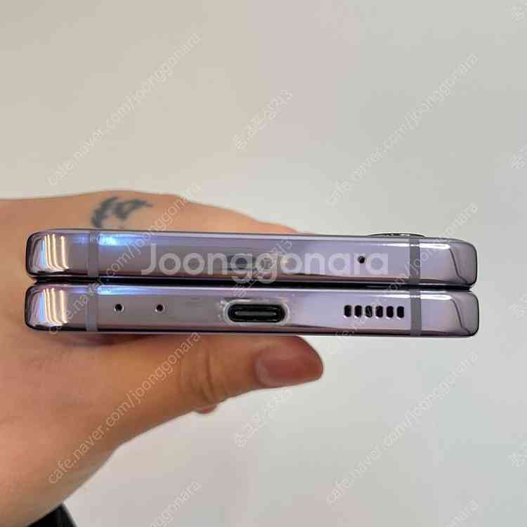 03017(울산중고폰) 갤럭시Z플립4 퍼플 512GB ...--3