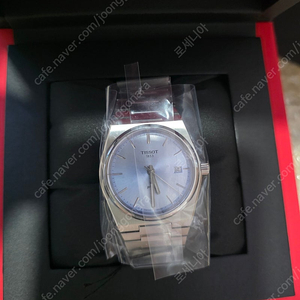 티쏘 prx35미리 쿼츠 라이트블루 팝니다. prx 35mm 쿼츠 T137.210.11.351.00