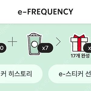 스타벅스 프리퀀시 판매