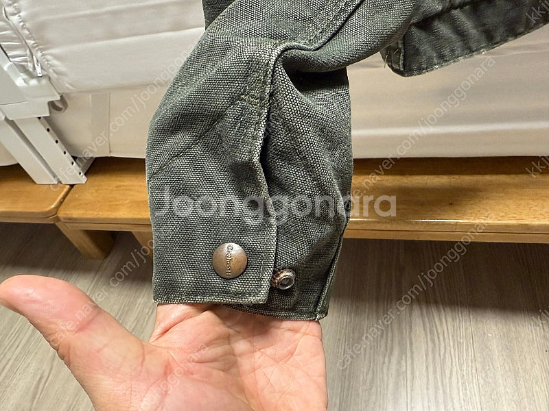 [XL] 칼하트 디트로이트 자켓 YYJ97 모스그린--4