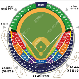 7/19 (토) LG vs 롯데 3루 네이비 324블록 11열 2연석 양도합니다