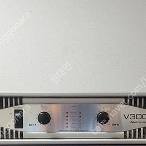 v3001 스피커 파워앰프 미국산(아메리칸 오디오 플러스 모델)