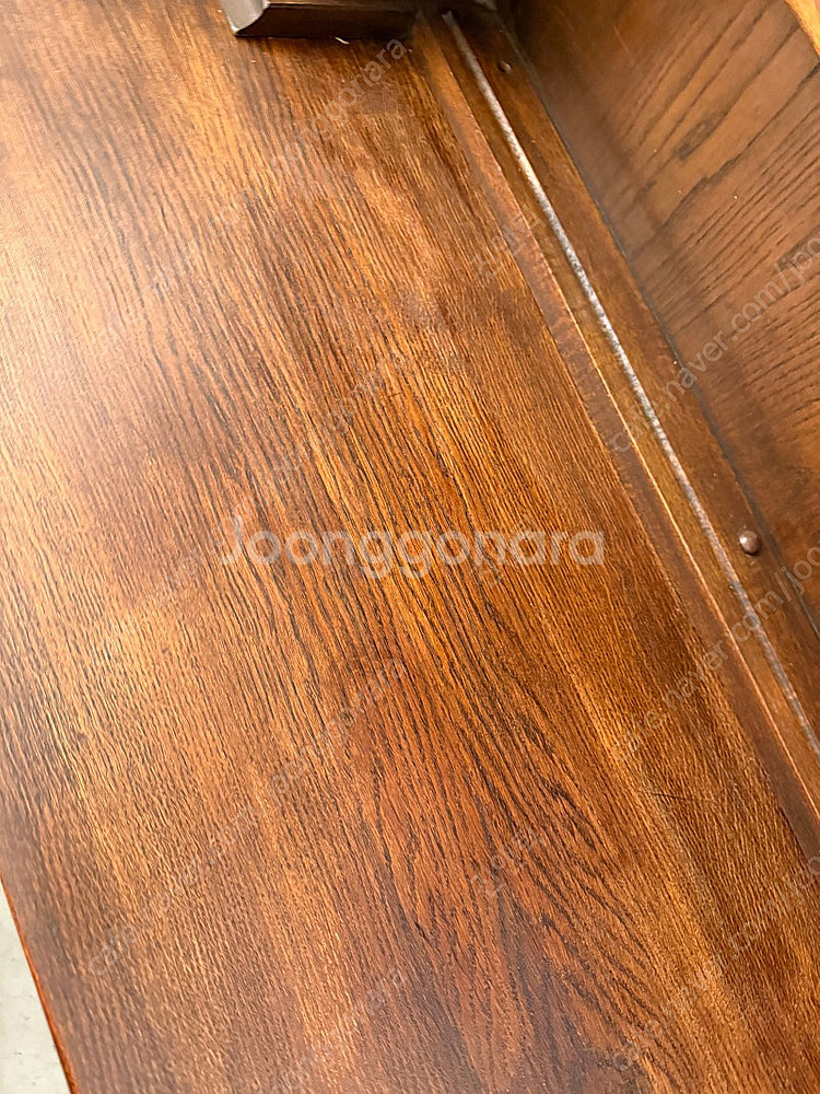 영국 앤틱가구 라운드 오픈드레서 그릇장 접시장 빈티지--2