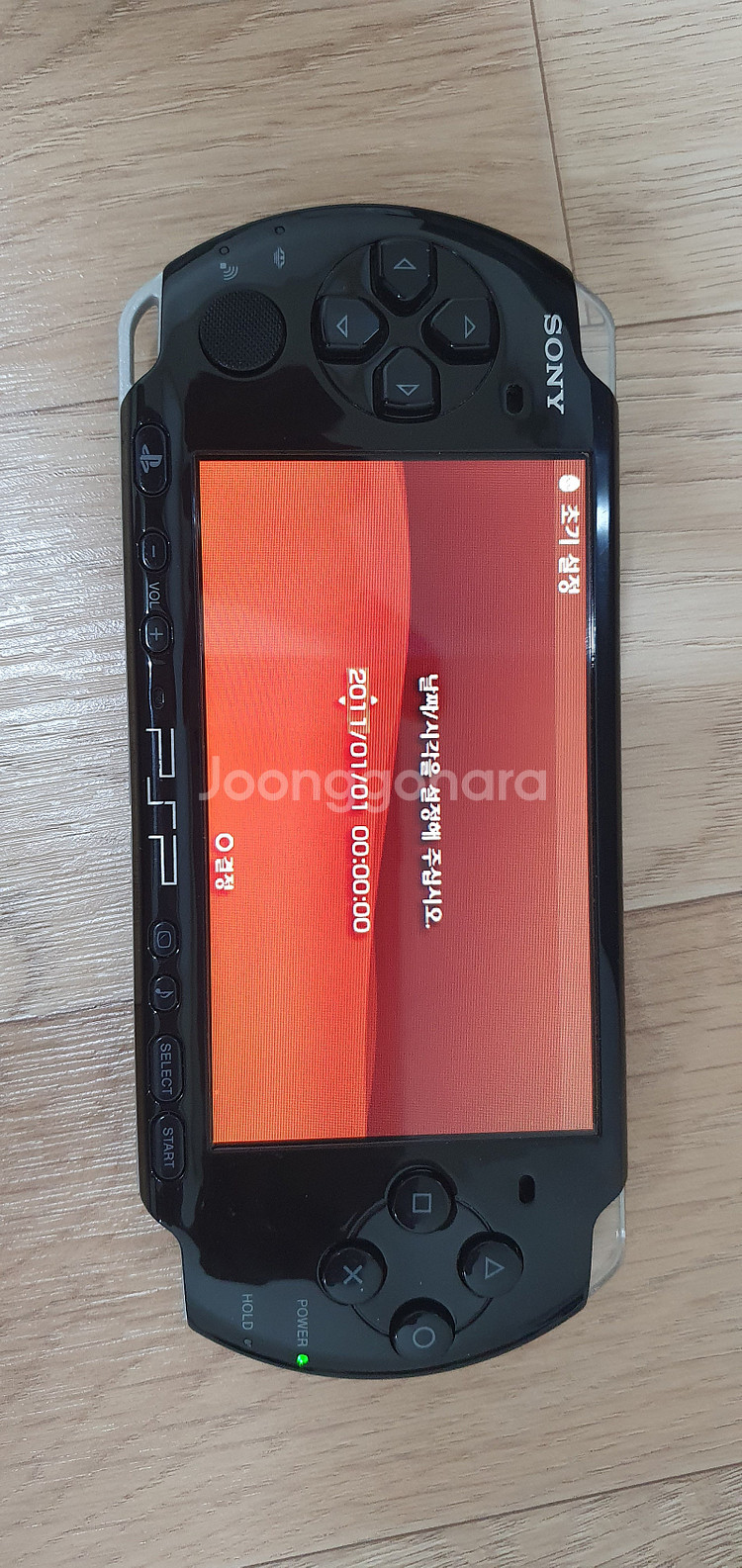 소니 PSP 깨끗한 블랙색상 3000번대 모델제품 15...--3