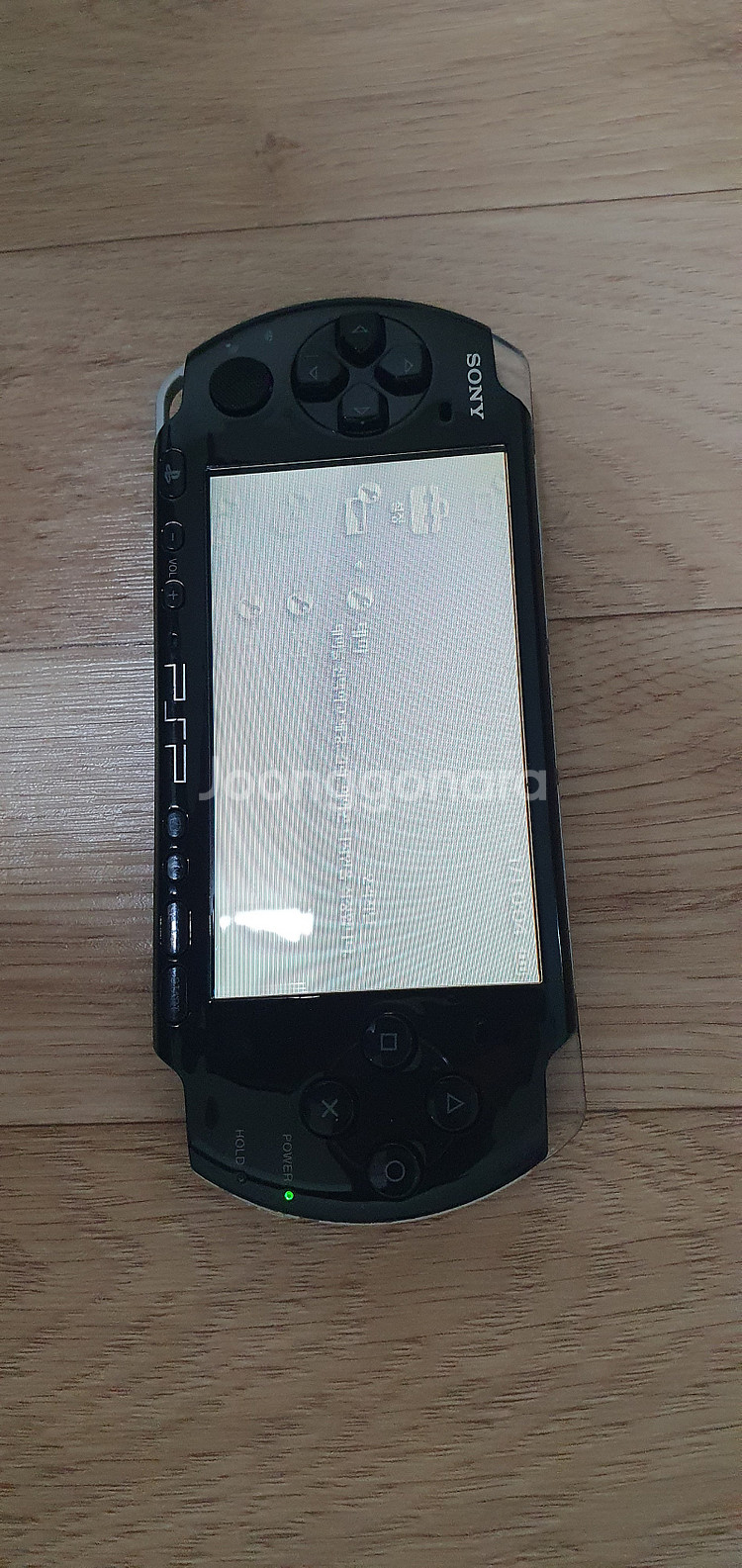 소니 PSP 깨끗한 블랙색상 3000번대 모델제품 15...--9