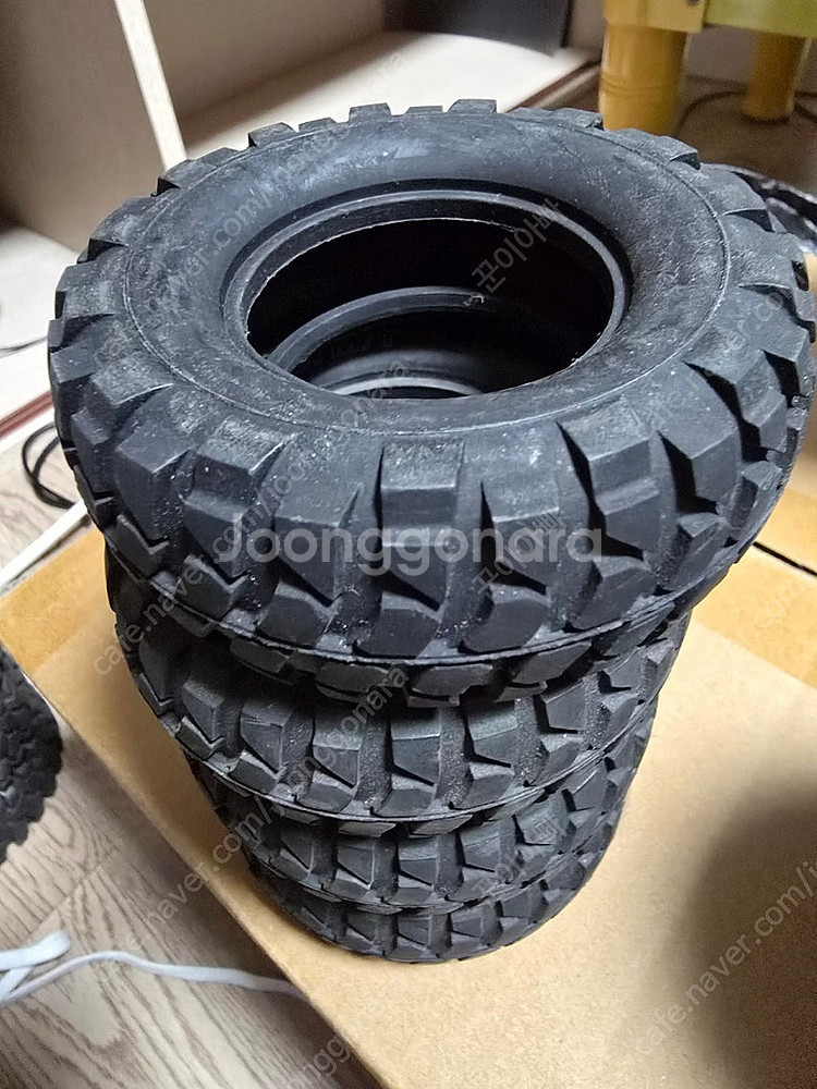 1/10 메탈 휠타이어, 타미야 툰드라 순정 타이어 외--2