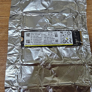 신품) SK하이닉스 PC801(P41 동일) 512GB NVME SSD 팝니다