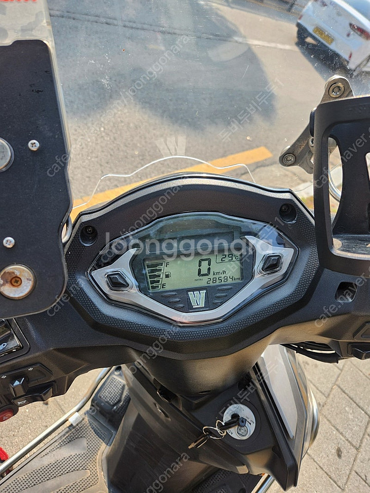 하우저 usr125 판매합니다 스쿠터 오토바이 배달 명...--2