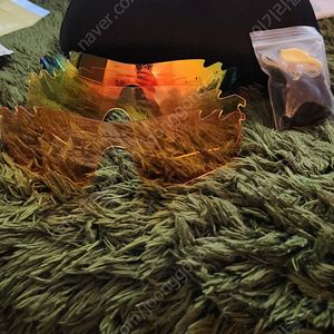 오클리 레이다락 선글라스(일괄 정품렌즈4개)