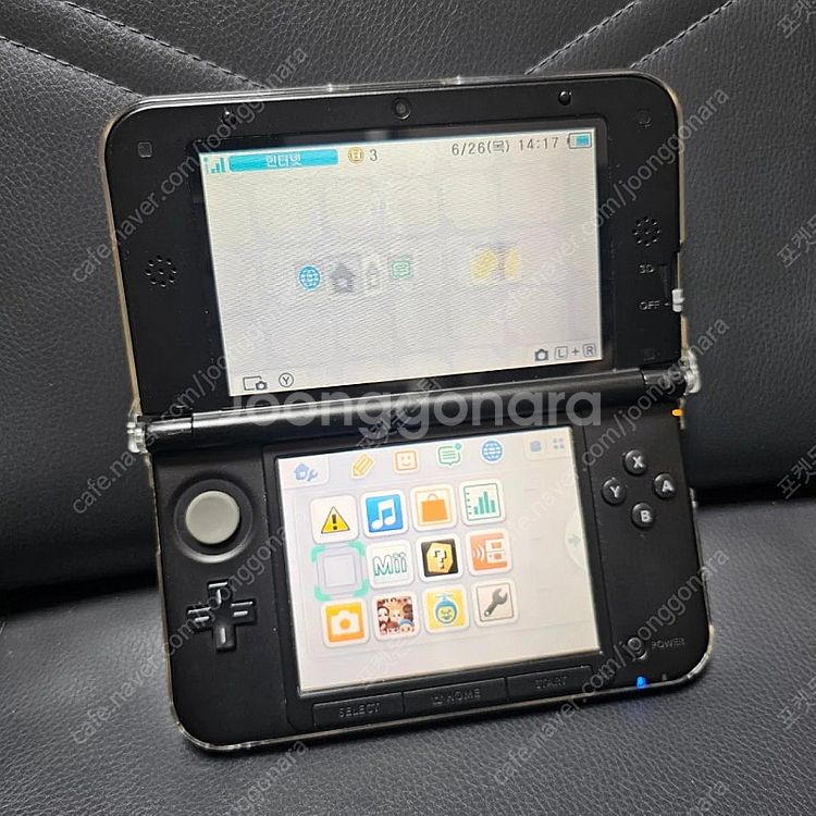 닌텐도 3ds xl 블루색상 판매합니다.--2