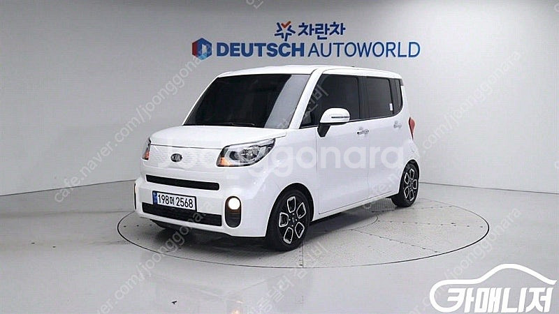 중고 더 뉴 레이 시그니처 (5인승) 2021 년식 흰색 중고자동차 가격--0