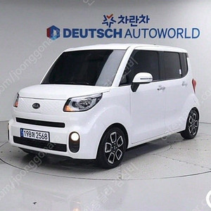 중고 더 뉴 레이 시그니처 (5인승) 2021 년식 흰색 중고자동차 가격