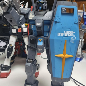 메가급 RX-78-2 건담 무광도색 스카이그레이