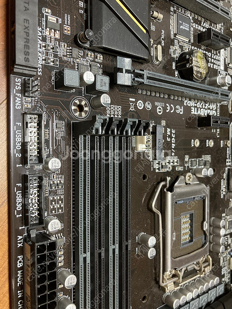 기가바이트 Z170-HD3 메인보드--3