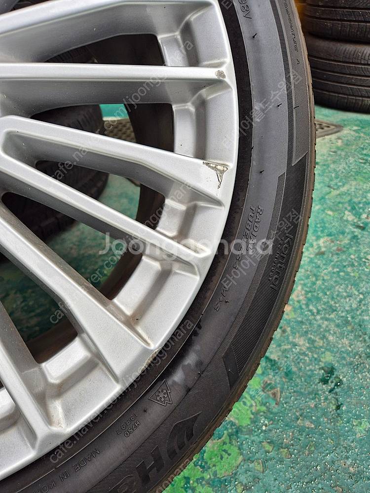 [판매] 아우디 c8 a6 18인치 중고휠 타이어--8