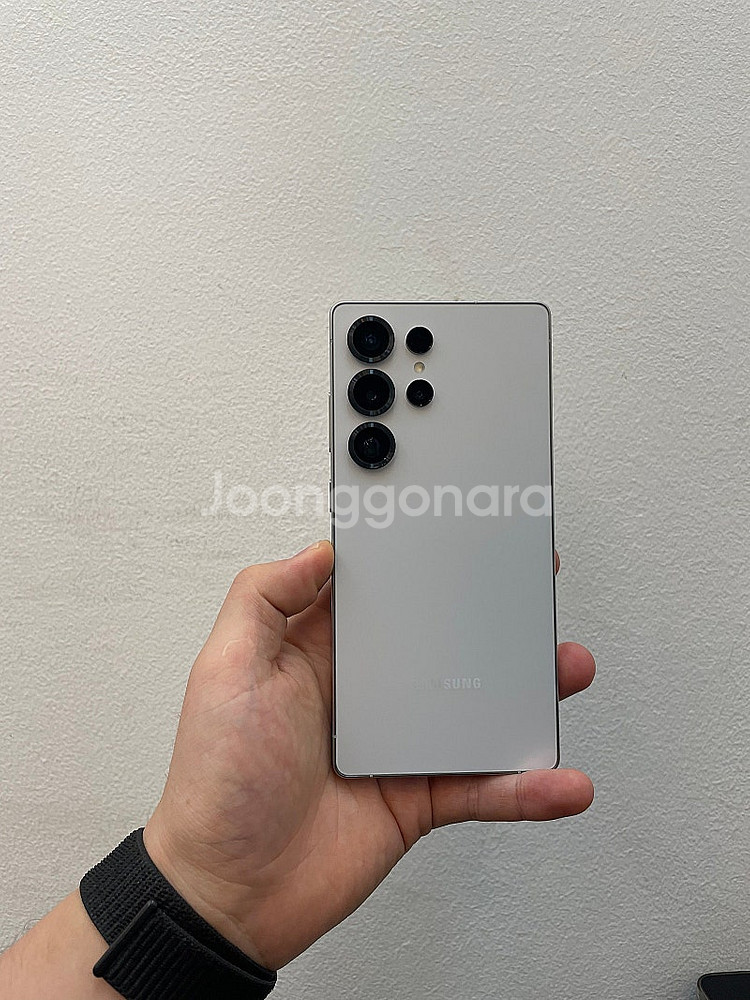 갤럭시S25울트라 화이트 256GB 무잔상 상태좋은 풀...--0