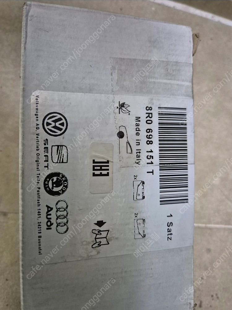 아우디 브렘보 브레이크 패드 센서8R0615115AF 새상품--2