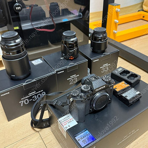 (급처)후지필름 xt-5 9400컷 외 렌즈3개