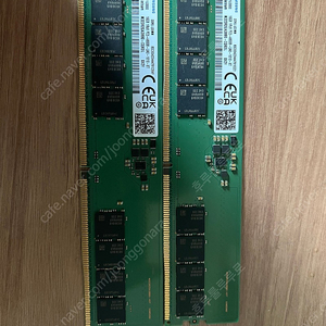 삼성 ddr5 16g 2개 일괄판매합니다