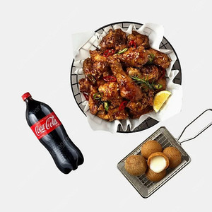 모바일 상품권) BHC 맛초킹+치즈볼+콜라1.25L