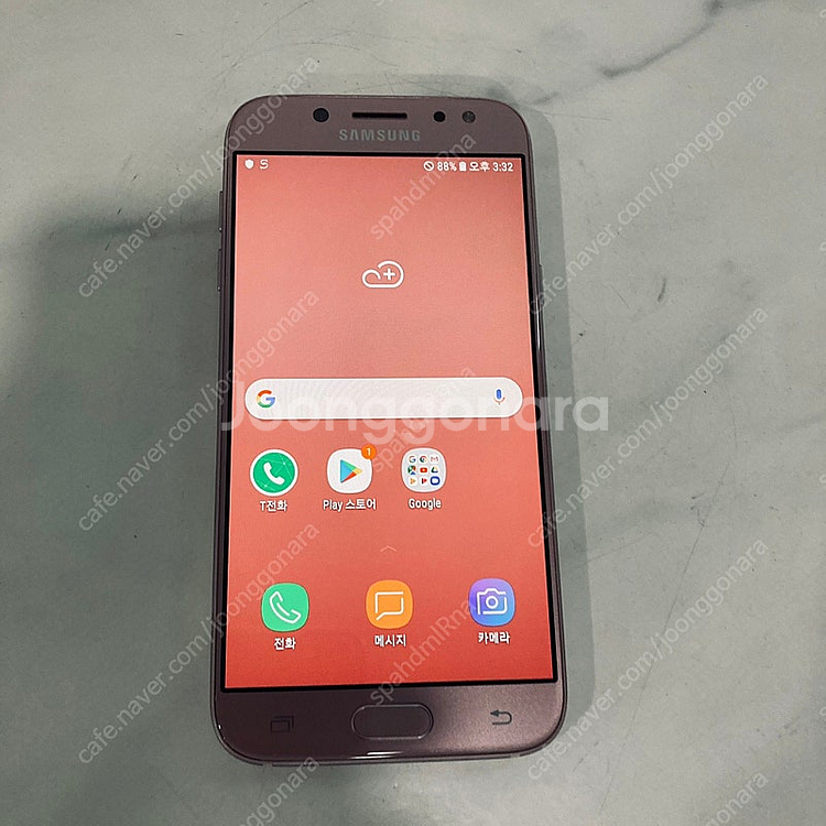 갤럭시 J5 핑크 32기가 액정S급 매우깔끔한기기 2만원 판매합니다!--0