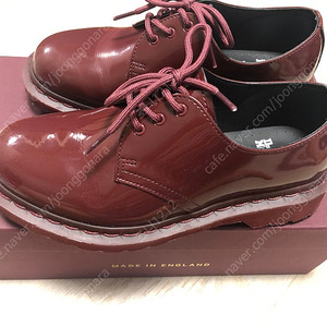 닥터마틴 1461 옥스블러드 모노 MIE uk5 Made in England