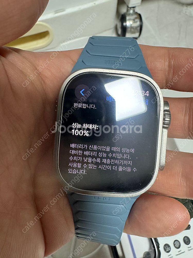 애플워치 울트라1 베터리성능100--1