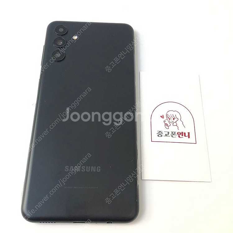 (양산중고폰) 04855 갤럭시와이드6 (A136) 블...--1