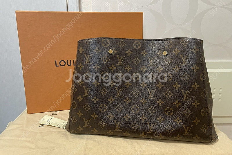 정품 루이비통 M41067 모노그램 몽테뉴 GM--0