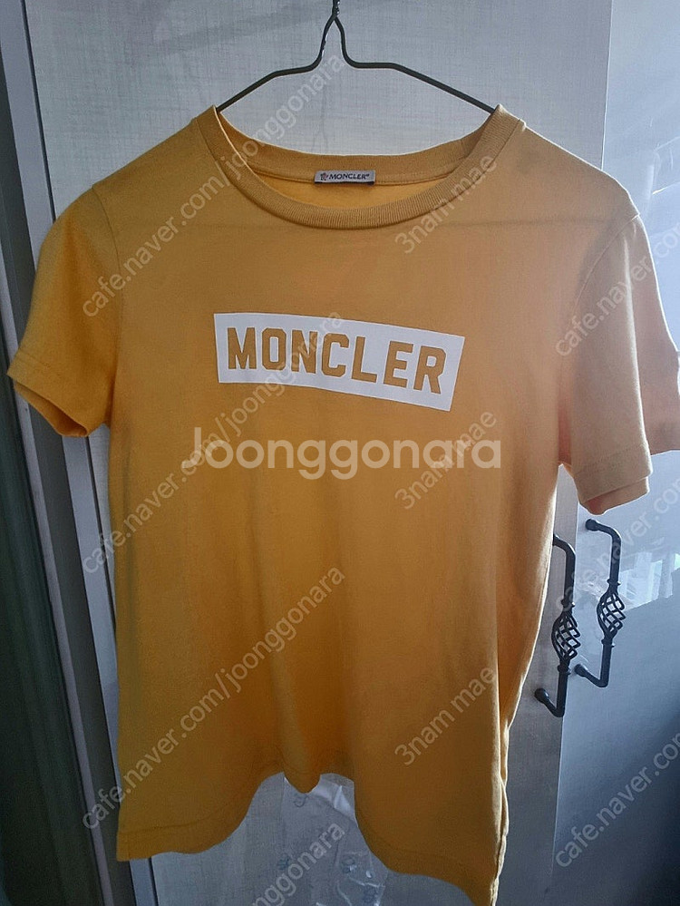 몽클레어키즈 14y 여자44 55 박로고 반팔 티셔츠--0