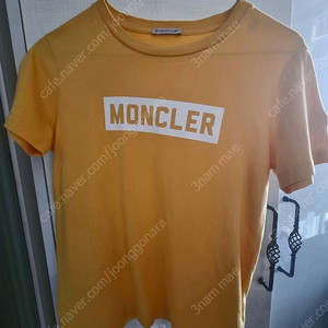몽클레어키즈 14y 여자44 55 박로고 반팔 티셔츠