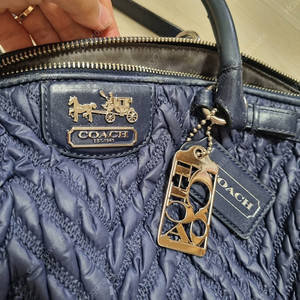 코치 COACH 토트 앤 숄더 가죽 가방 보부상 백