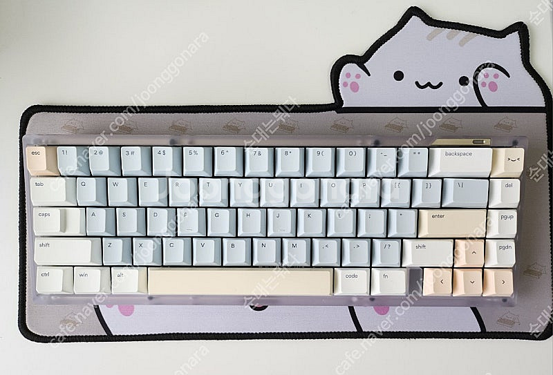 루민키65(luminkey65) 투명pc 키보드 유선--0