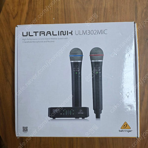 베링거 ULM302 무선마이크 팝니다.