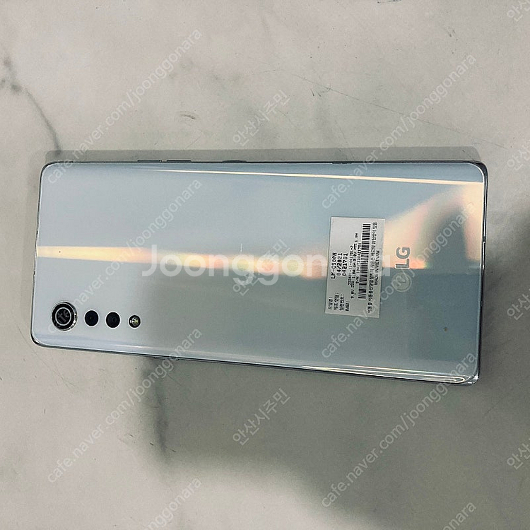 LG G9 벨벳 화이트 128기가 무잔상! 9만8천원 ...--1
