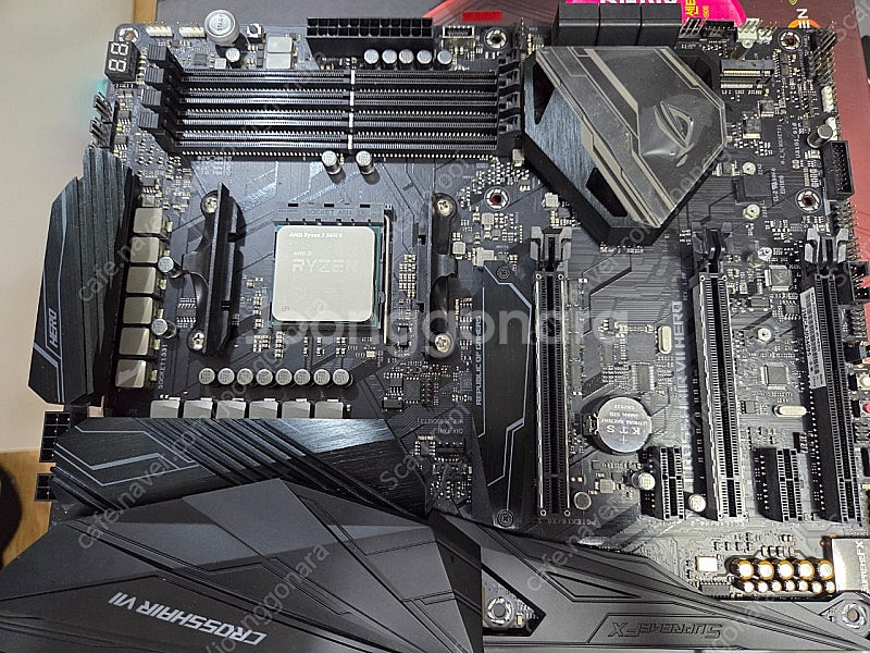 X470 크로스헤어, 5600X정품, DDR4 32GB...--2