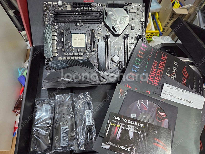 X470 크로스헤어, 5600X정품, DDR4 32GB...--6