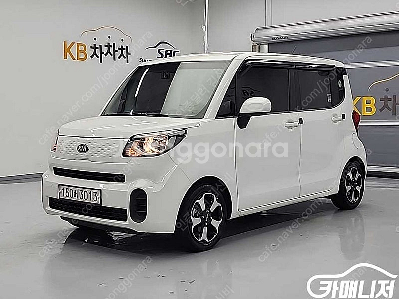 중고 더 뉴 레이 디럭스 2019 년식 흰색 저신용 중고차--0